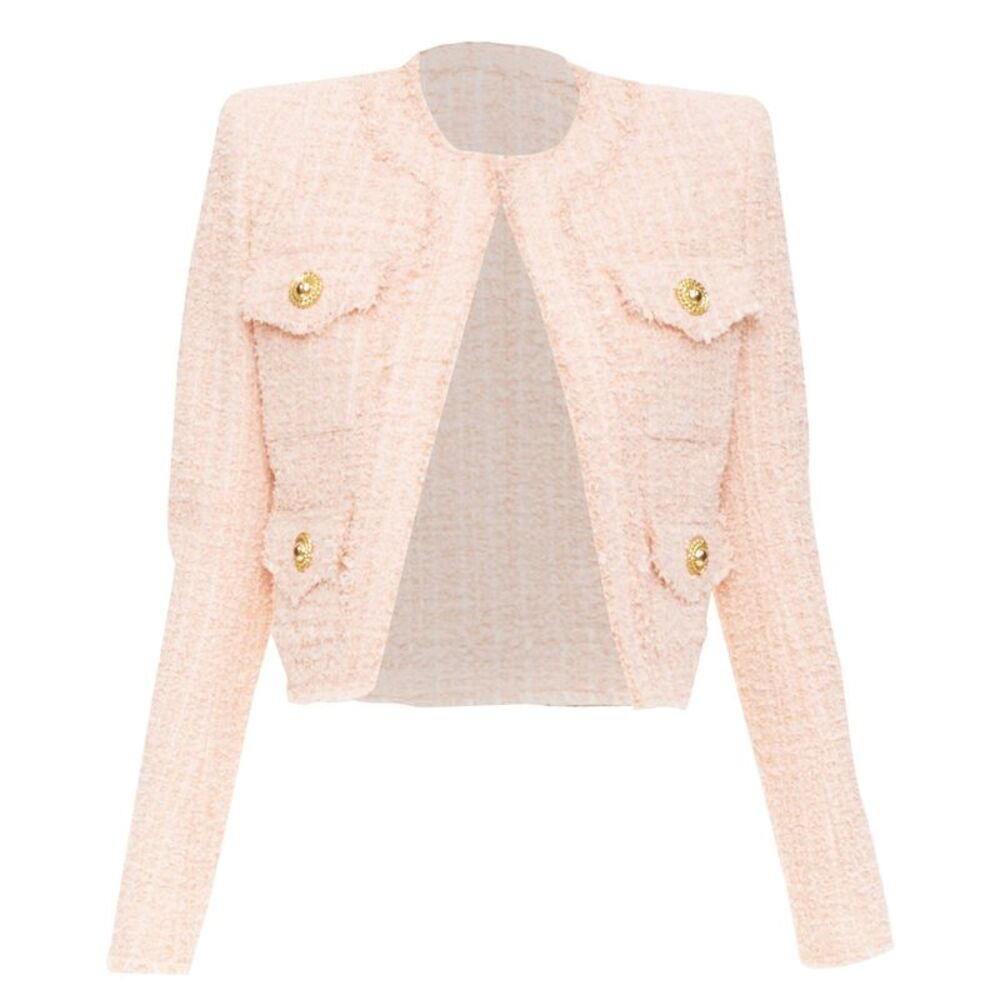 Balmain cropped tweed jacket